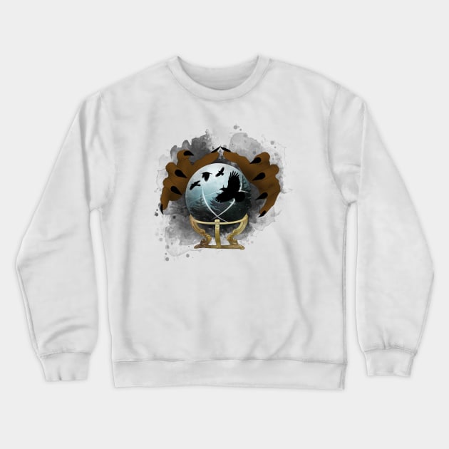 The Raven Boys- Cabeswater and Magic Crewneck Sweatshirt by SSSHAKED